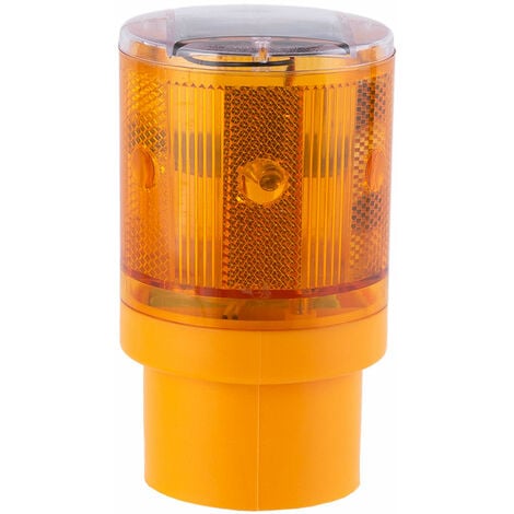 Warnblinkleuchte orange, Notfallleuchte LED mit Ladegerät, Akku - Metal  Badge