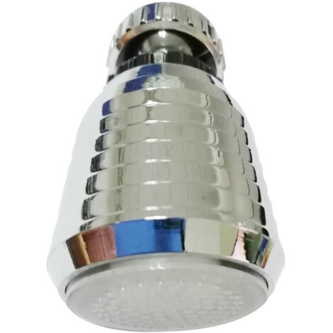 LED-Wasserhahn-Luftsprudler mit 3 wechselnden Farben, 360° schwenkbarem Sprühkopf, wassersparendem Auslauf für Küchenarmaturen, Waschbeckenverlängerung für Badezimmer, Multifunktions-Sprühkopf