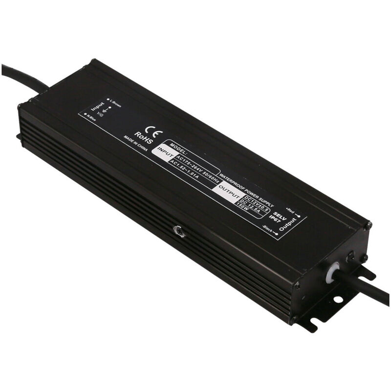 Alimentation led DC12V 100W 8.33A Étanche IP67