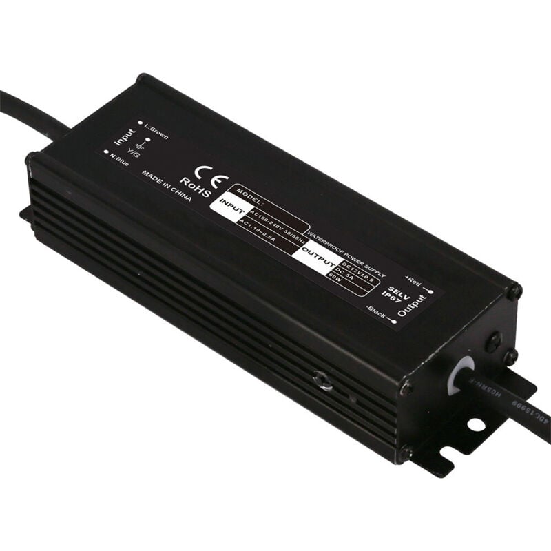 Alimentation led DC12V 200W 16.5A Étanche IP67
