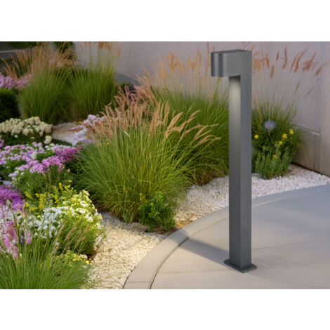 LED Wegeleuchte in Anthrazit, Höhe 100cm, IP44
