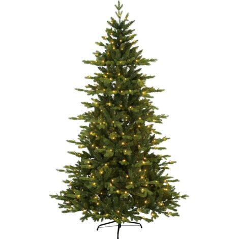LED-Weihnachtsbaum"Larvik", 210x130 cm, PE/PVC MIX