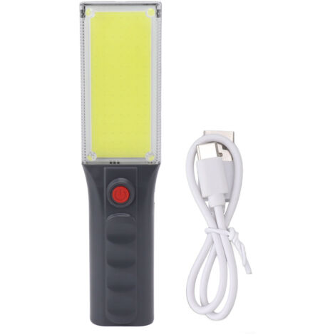 LED Work Light Rechargeable Magnetic Adsorption High Bright COB Panel Portable LED Work Lamp with Hanging Hook