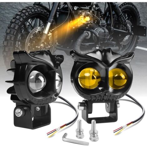 LED-Zusatzscheinwerfer – 2x 60W Nebelscheinwerfer, zweifarbig (Bernstein/Weiß), für Offroad, SUV, ATV, UTV, Motorräder