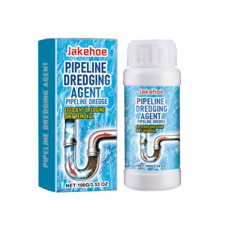LEDANDER Nettoyant anti-bouchons — Déboucheur pour toilettes, lavabos et éviers de cuisine  agent nettoyant dissolvant pour canalisations (100 g)