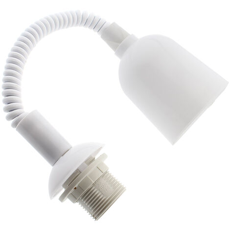 Ledbox – Lampe suspendue extensible 35-120cm – Douille E27 – Crochet et collecteur de fil – Pour espaces confinés