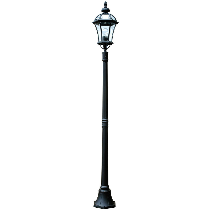 Elstead Lighting - Elsteadbury - 1 Light Outdoor Lamp Post Black IP44, E27