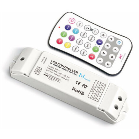 Ledco Steuergerät für RGB-LED und RF-Fernbedienung pro2 24/12 Vdc CT300