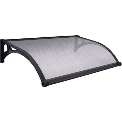 LEDDY - pensilina porta ingresso in policarbonato alveolare fotovoltaica con led