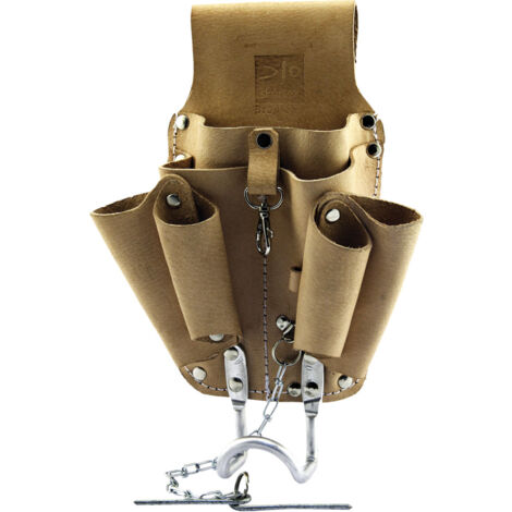 Leder Werkzeugtasche inkl. Hammerhalter
