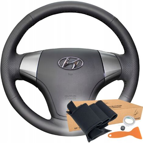 Lederlenkradabdeckung, Ziermuster für Hyundai Elantra 2008–2010