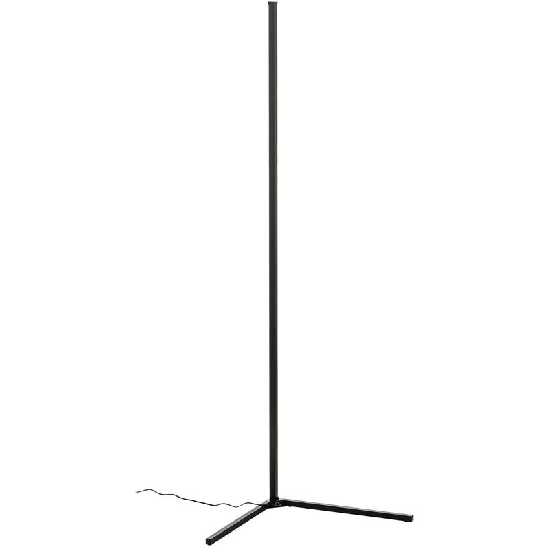 Prios - Ledion dimmable (modern) in Black made of Aluminium for e.g. Living Room & Dining Room (1 light source,) from black