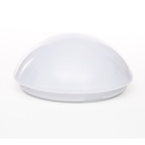 Ledkia – Abat-jour blanc pour ventilateur de plafond – Design moderne – Éclairage doux – Compatible avec ventilateurs 52 pouces