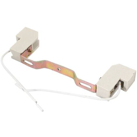 Ledkia – Douille R7S 118mm en céramique – Pré-câblée – Certifiée CE, UKCA, RoHS – Installation facile pour ampoules R7S