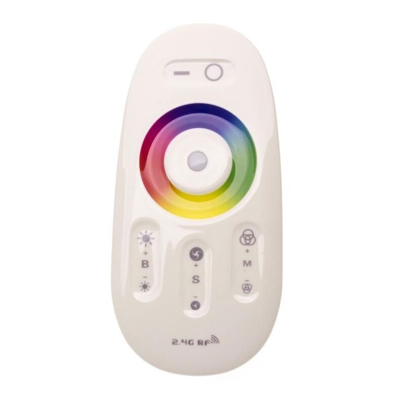 

Controlador Regulador Táctil Tira LED RGBW 12/24V DC con Mando RF