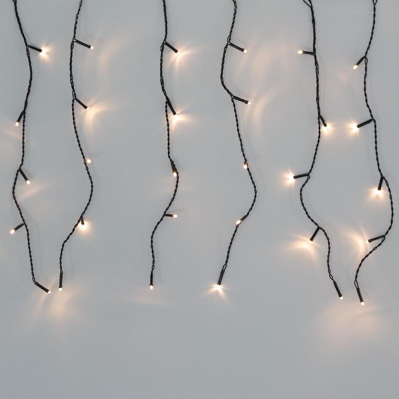 

Cortina de Guirnaldas LED Regulable Blanco Cálido 2700K - 3200K - Blanco Cálido 2700K - 3200K