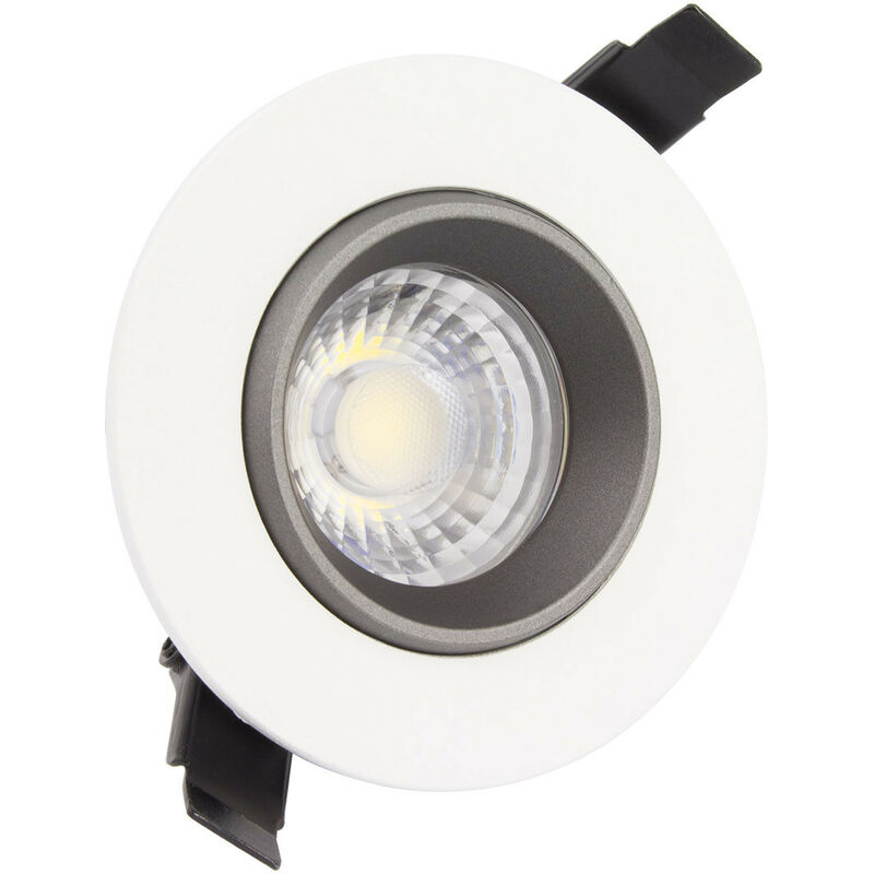 

Foco Downlight LED 7W COB Direccionable 360° Circular Design Corte Ø 70 mm Blanco Frío 6000K . - Blanco Frío 6000K