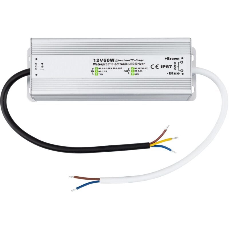 

Fuente de Alimentación Estanca P060D 60W 12V 5A IP67