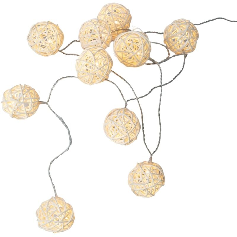 

Guirnalda de Luces LED Bhala 1,6m Blanco Cálido 2700K - 3000K - Blanco Cálido 2700K - 3000K
