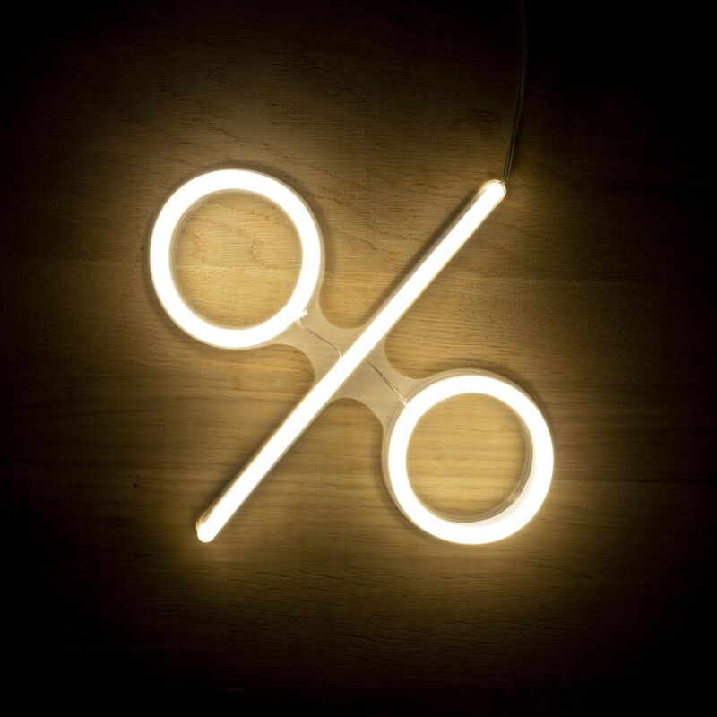 

Números y Símbolos Neón LED % - %