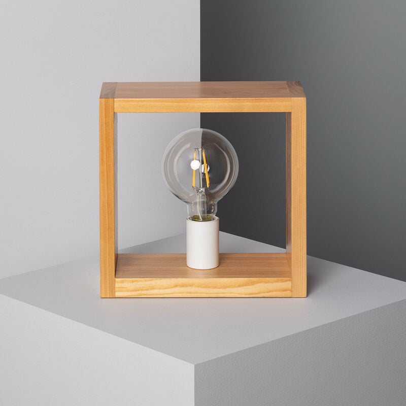 

Lámpara de Mesa Coba Madera - Madera