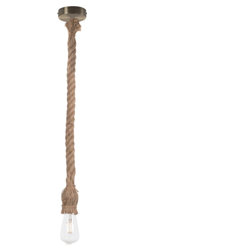 

Lámpara Colgante de Cuerda Perseo Marrón - Marrón