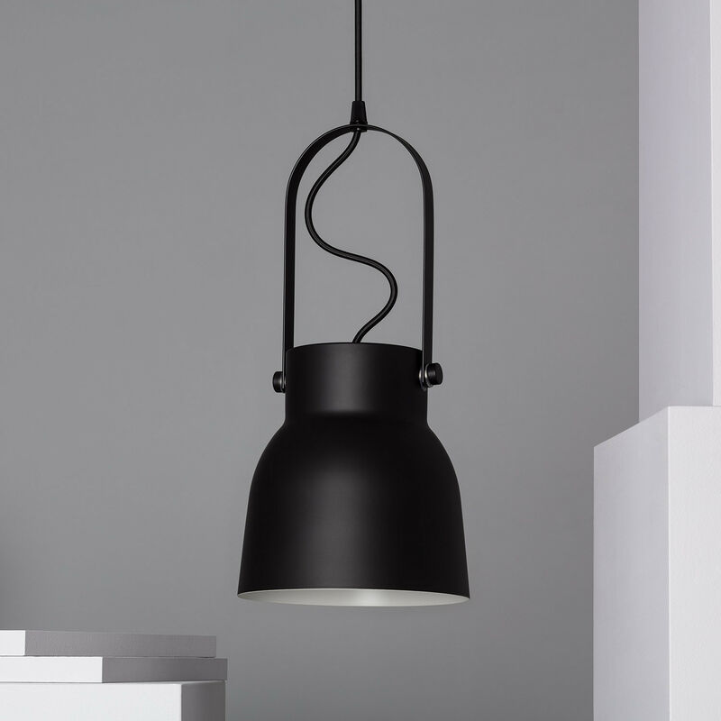 

Lámpara Colgante de Metal Phanto Negro - Negro
