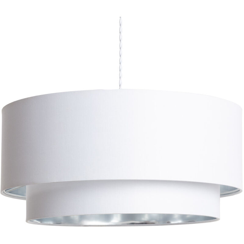 

Lámpara Colgante Reflect Duo Blanco - Blanco