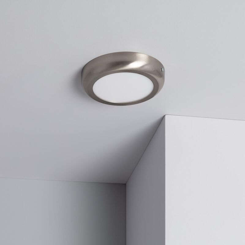 

Plafón LED 12W Circular de Metal Ø175 mm Design Silver Blanco Neutro 4000K - 4500K - Blanco Neutro 4000K - 4500K