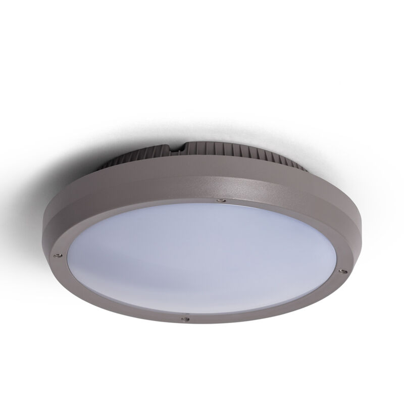 

Plafón Circular Ø300 mm IP65 Curio Gris PC - PC