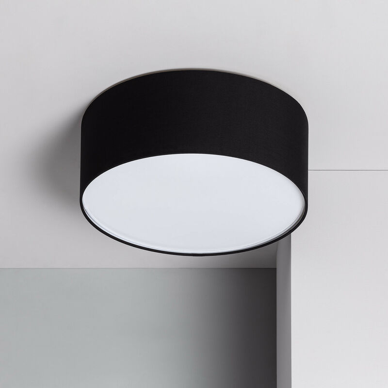 

Plafón de Tela Korsade Negro - Negro