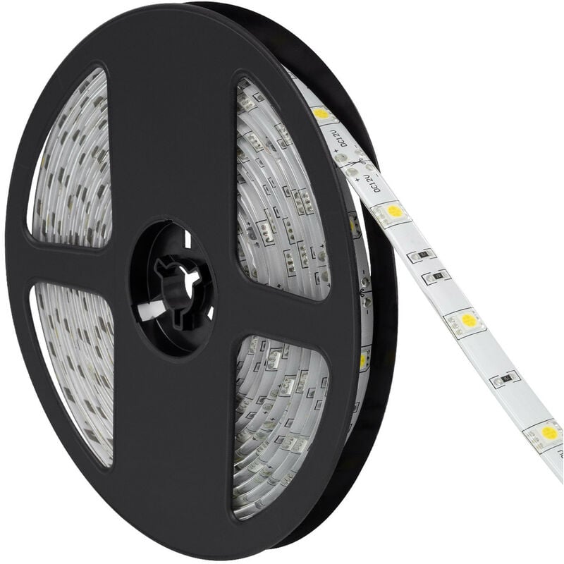 

Tira LED 12V DC 30LED/m 5m IP65 Blanco Cálido 2800K - 3200K . - Blanco Cálido 2800K - 3200K