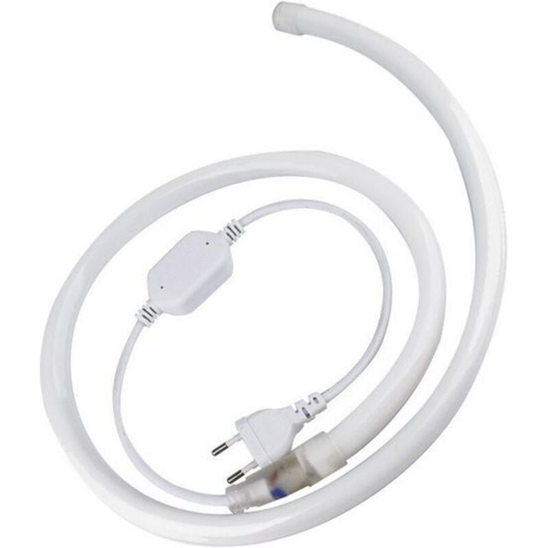 

Tira Neón LED Regulable 220V AC 120 LED/m Circular 360 Blanco Frío IP67 a Medida Corte cada 100 cm .13m - 13m