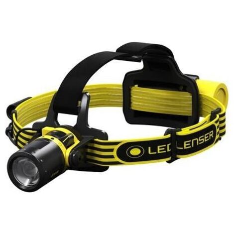 Ledlenser EXH8 torcia frontale gialla nera impermeabile