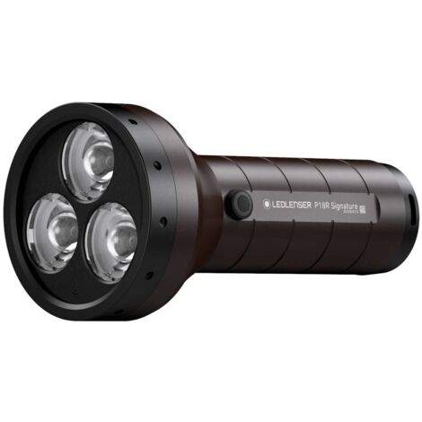 Ledlenser P18R Signature Black Flashlight Stift LED