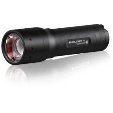 Ledlenser P7 Torcia Tascabile Allround LED, 450 Lumen, Messa a Fuoco Regolabile, Portata Luminosa di 300m, Uso con 4 batterie AAA
