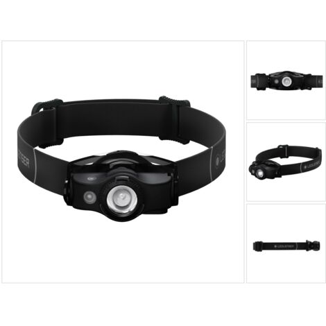 Ledlenser Stirnlampe MH4, LED-Leuchte, schwarz