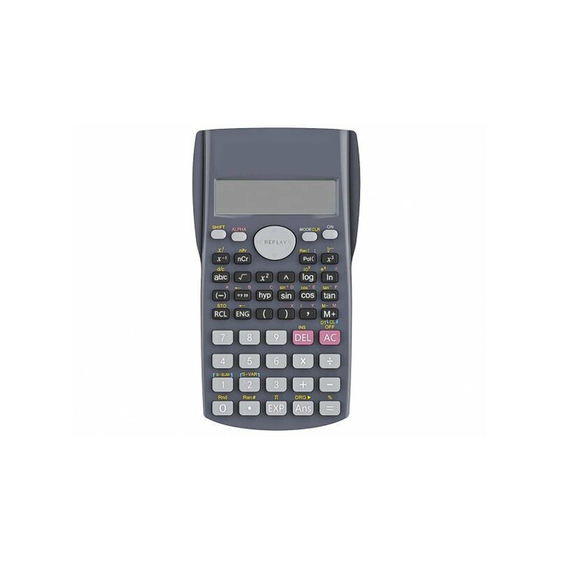 Image of Ledlux - Calcolatrice Scentifica 158X84X16mm 12 Cifre Per Studenti Uffici Scuola e Impresa