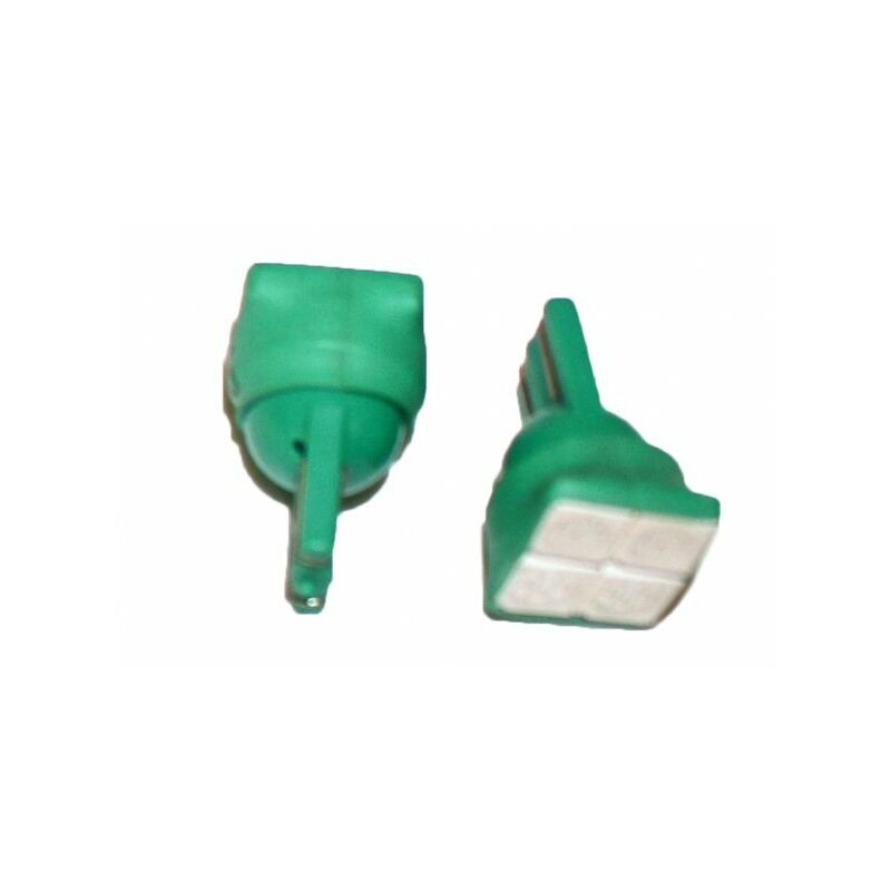 Carall - Coppia 2 Lampade Led T10 con 4 Smd 5050