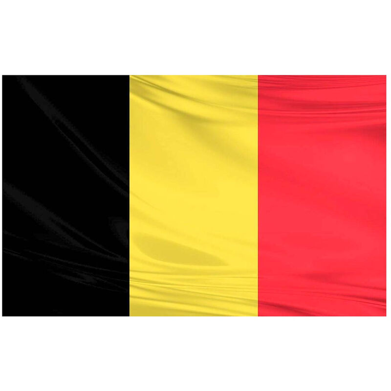 A2zworld - Bandiera Belgio 145X90cm in Tessuto