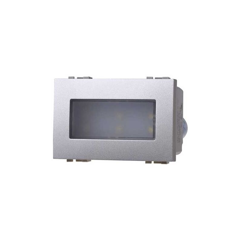 Image of Ettroit - Lampada led segnapasso 2.4W 220V on/off luce bianco freddo 6000K da incasso compatibile Bticino Livinglight colore tech - Tech