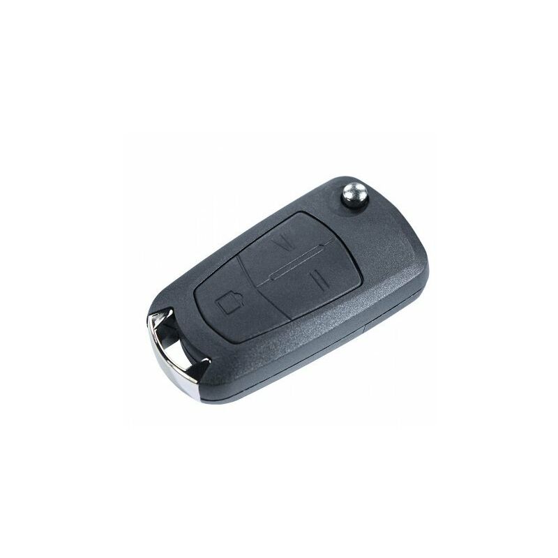 Image of Iperchiavi - Guscio Chiave Telecomando 3 Tasti con Lama HU100 Batteria In Custodia Senza Transponder Per Opel Corsa Astra Zafira Agila Tigra Meriva