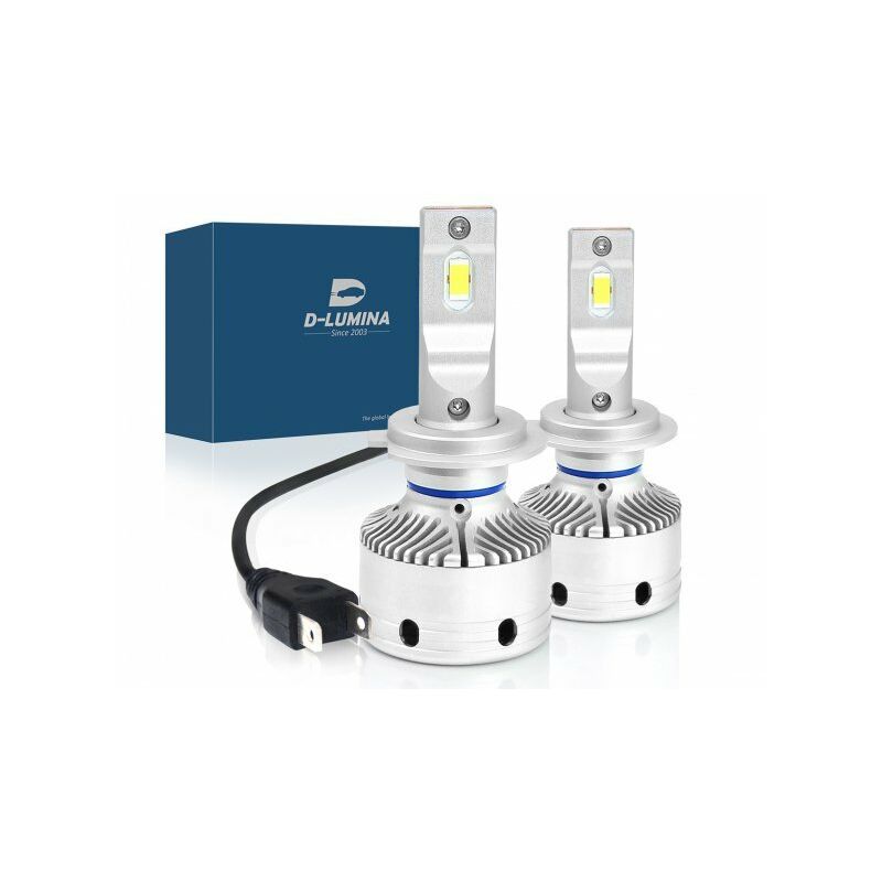 Image of Kit Full Led H7 12V 50W 8000 Lumen Canbus All In One IP65 Dissipazione a Ventola