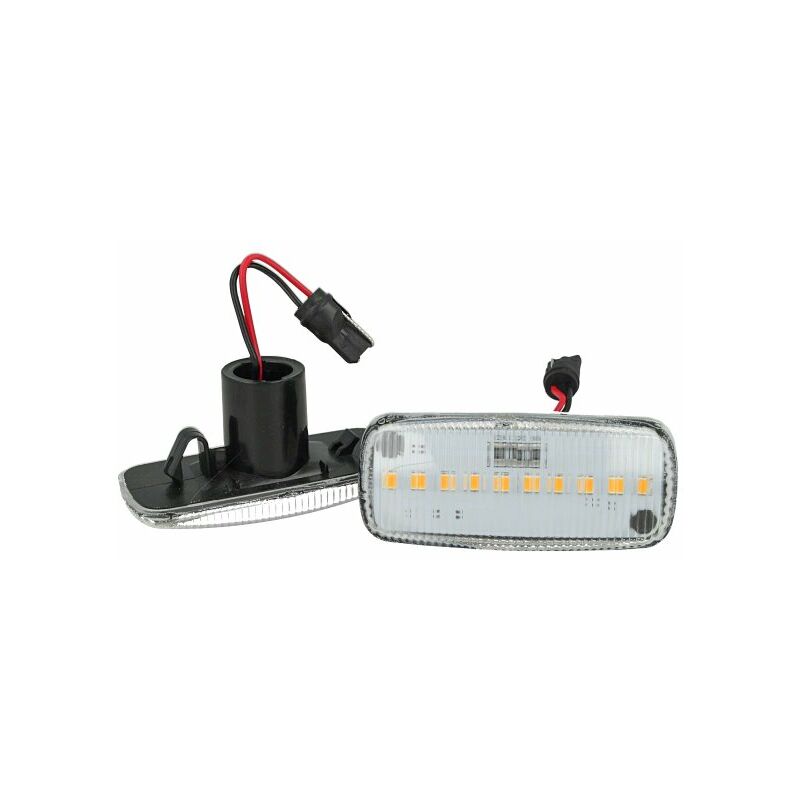 Image of Carall - Kit Freccia Laterale a Led Side Marker Dinamica Lente Fume Chrysler 200 300 Dodge Charger Avenger Jeep Compass