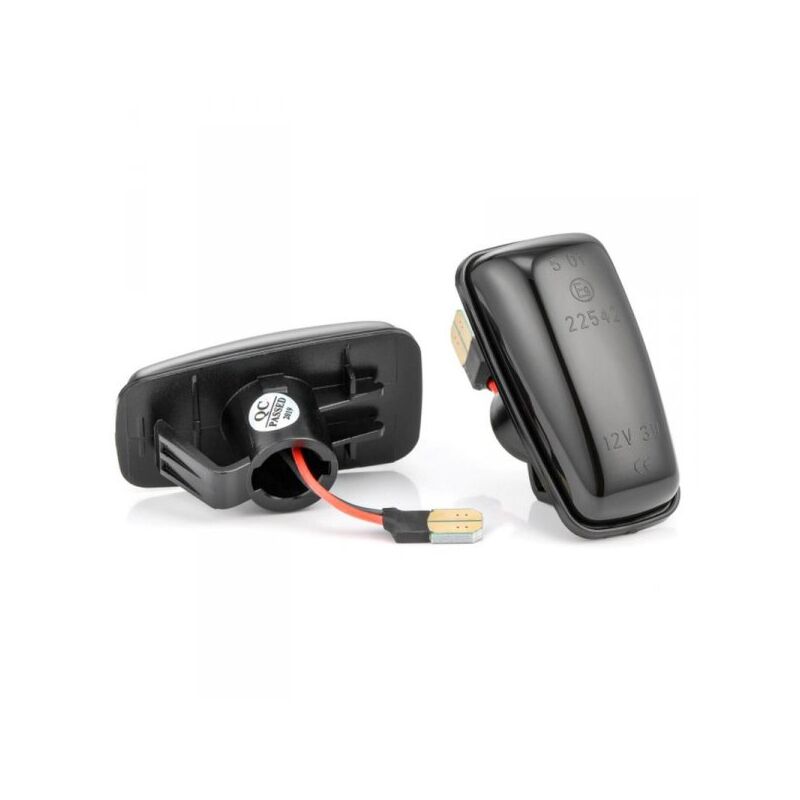 Carall - Kit Freccia Laterale a Led Side Marker Dinamica Lente Fume Peugeot 106 ii 306 406 806 Citroen Berlingo Fiat Scudo Ulysse