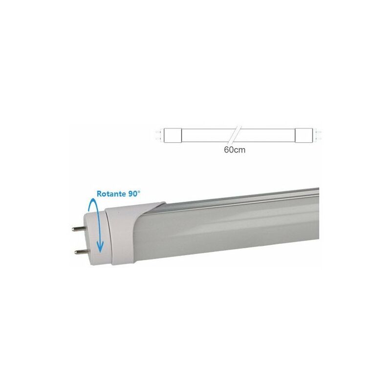 Image of Tubo Led T8 G13 60cm 9W Bianco Neutro 4200K Diffusore Opale