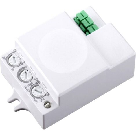 LEDmaxx MB151 plafond, mural Détecteur de mouvements IP20 W394293