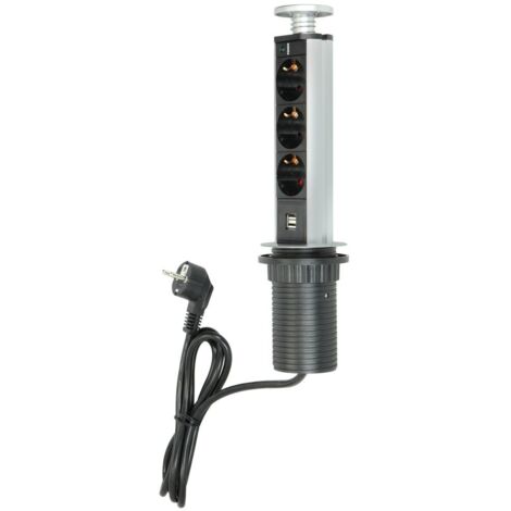 LEDmaxx Steckdosenturm 3-fach