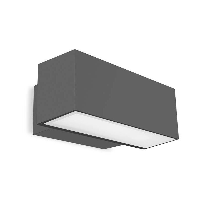 

Leds-C4 Afrodita - Aplique LED Up & Down para exterior Urban Grey 30cm 4302lm 4000K IP65