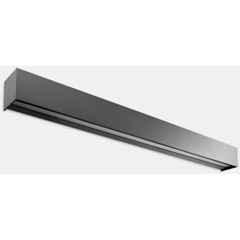 LEDS C4 Afrodita Infinite LED Extérieur Linéaire Up Down Light Urban Gris IP66 29W 3000K Dimmable